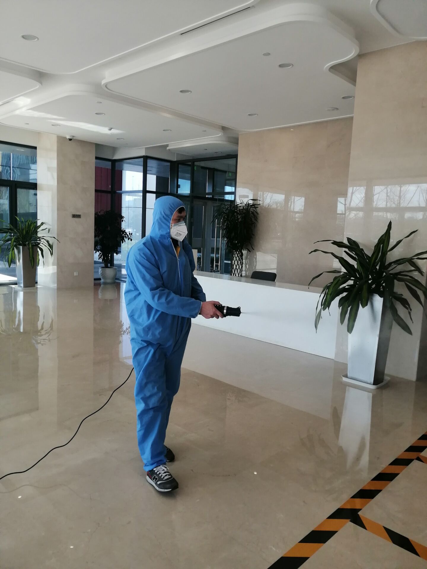 公司內部設施消毒